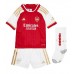 Arsenal Benjamin White #4 Replika Babytøj Hjemmebanesæt Børn 2023-24 Kortærmet (+ Korte bukser)